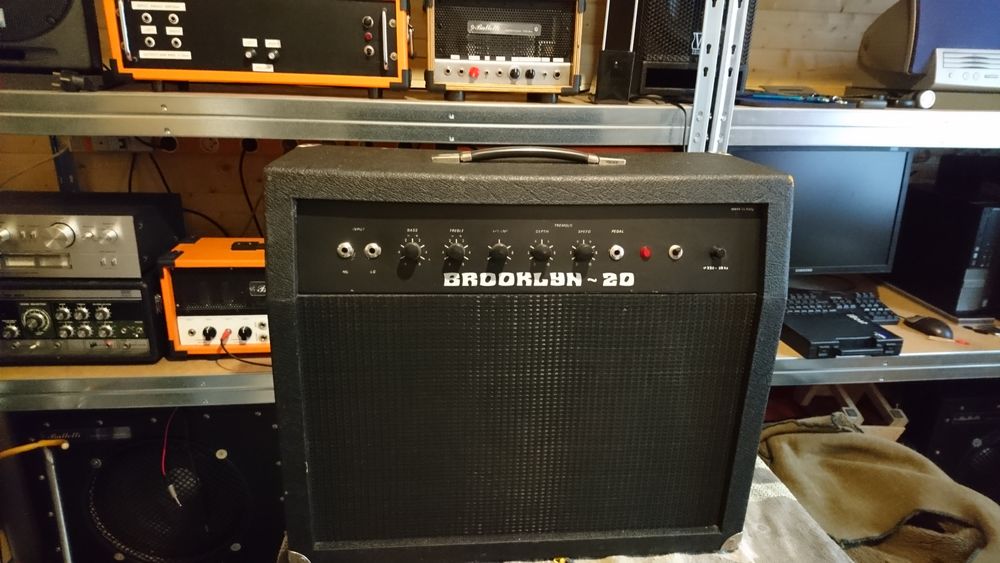 Amplificateur de guitare enti&egrave;rement &agrave; lampes Instruments de musique