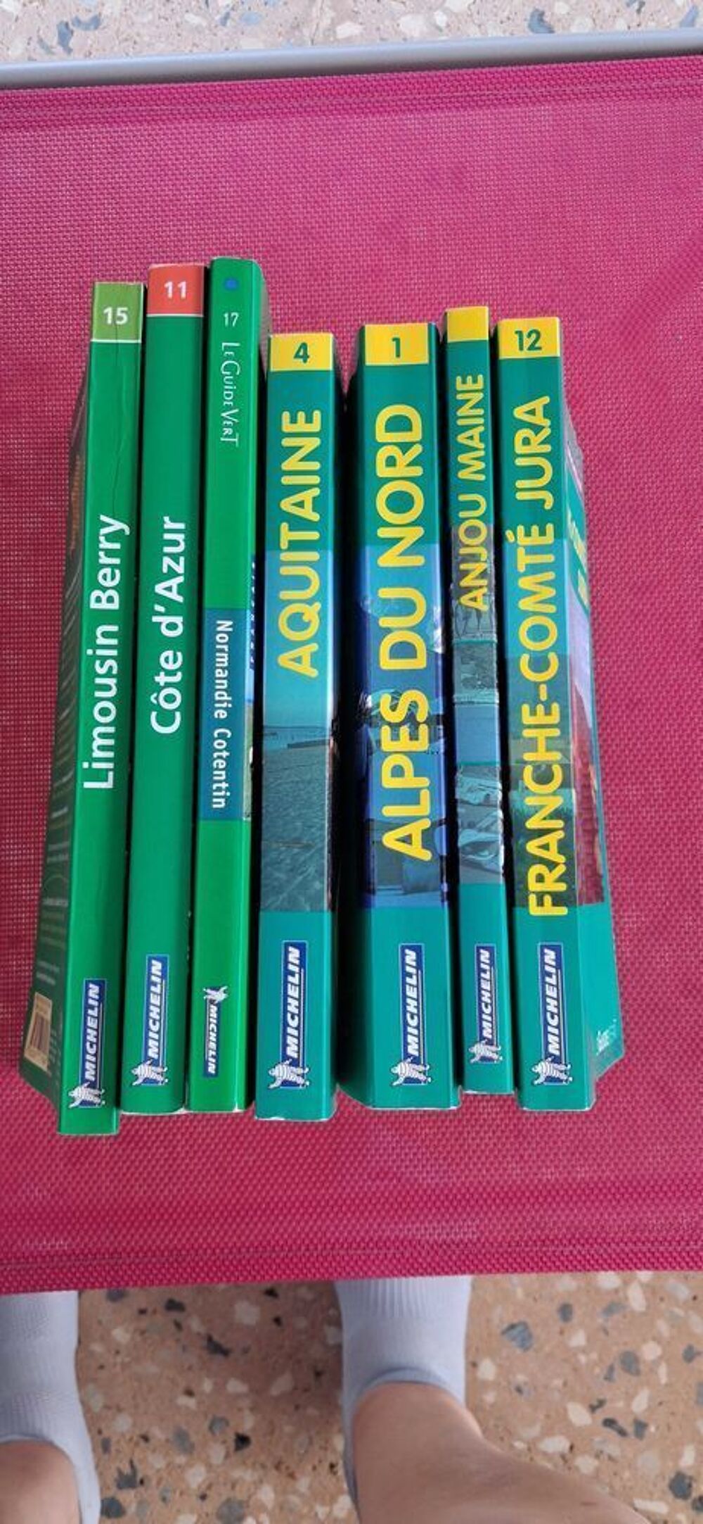 guide vert touristique Livres et BD