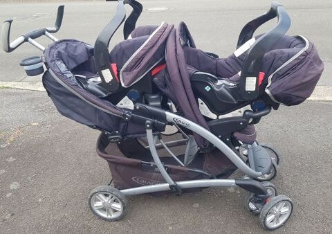 Poussette Double GRACO int�grale 300 �vron (53)