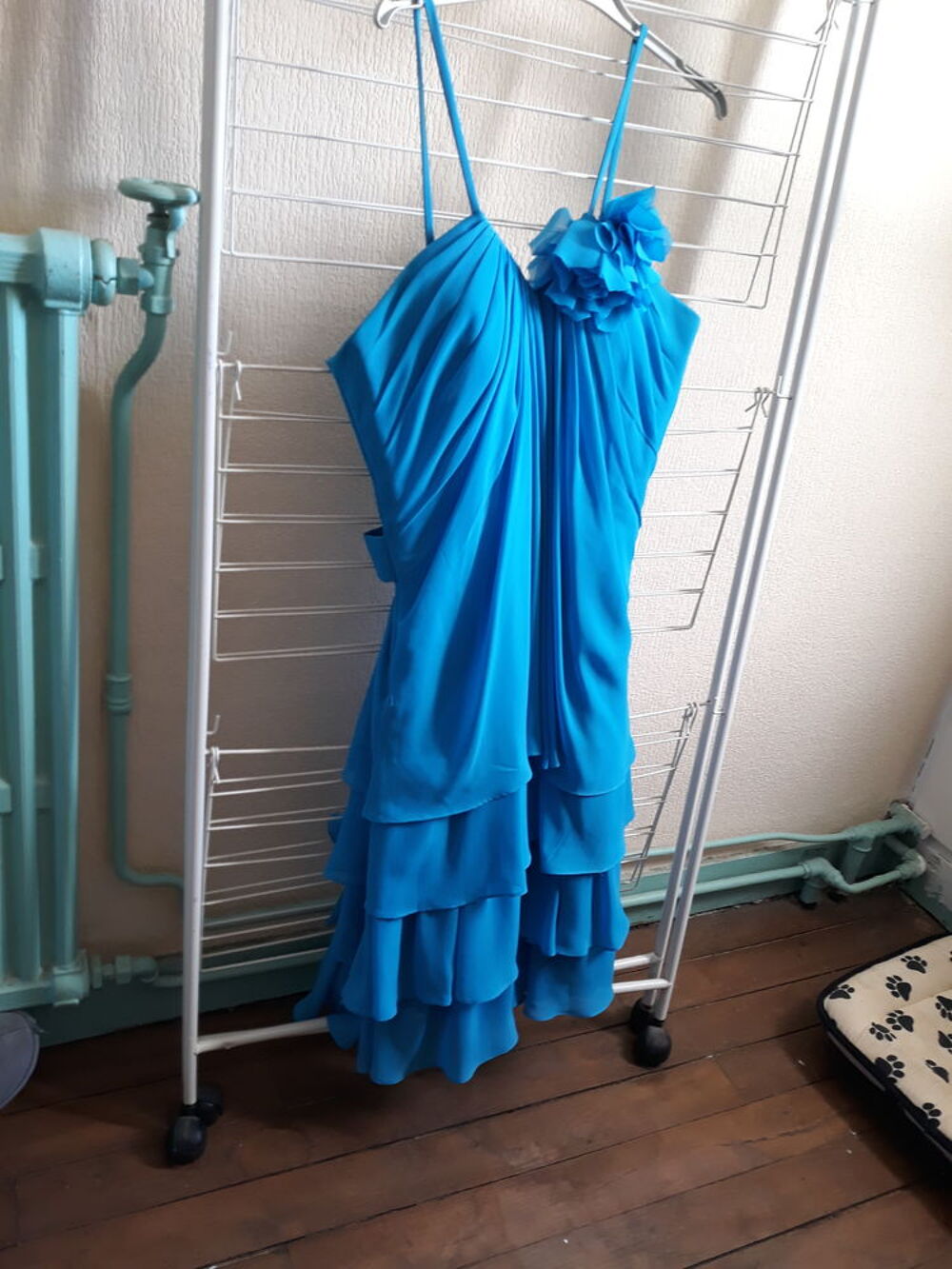 robe bleue taille36 Vtements