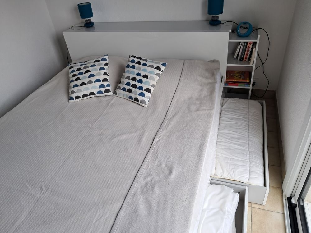 LIT ADULTE : 160 cm x 200 cm Meubles