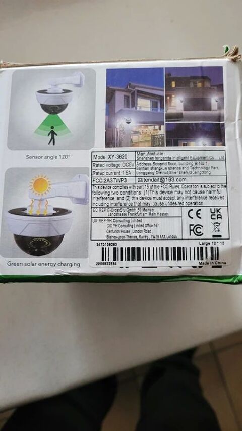 CAM�RA SURVEILLANCE FACTICE 7 Lavalette (31)