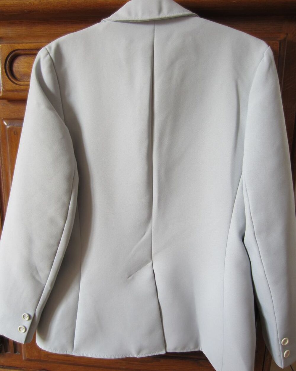 veste - blazer gris perle Vtements