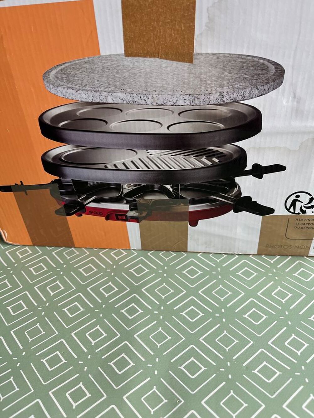 Un service &agrave; raclette Cuisine