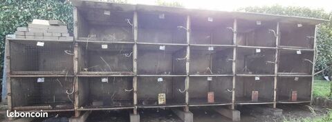 Clapier beton cage a lapins cailles poussin poule canetons.. 100 36100 Issoudun