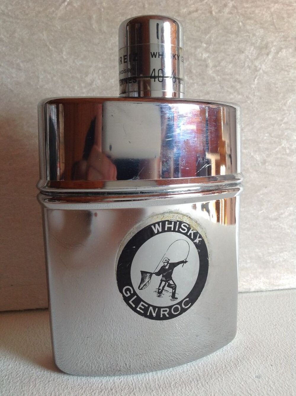 FLASQUE WHISKY BRETON GLENROC 40% 20cl 