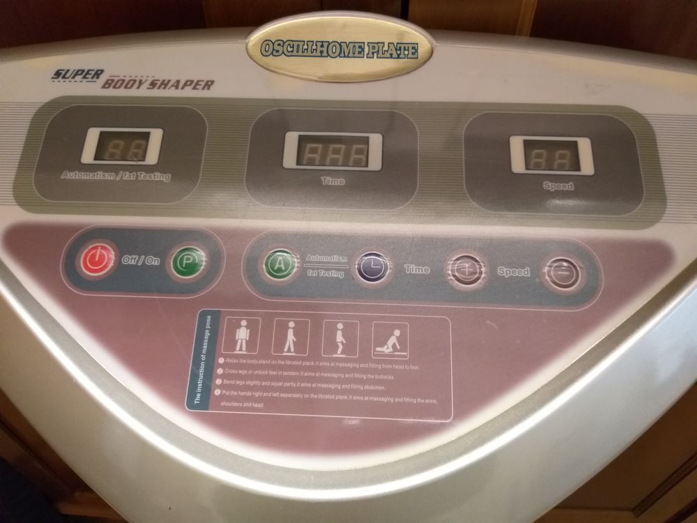Plateforme vibrante Sports