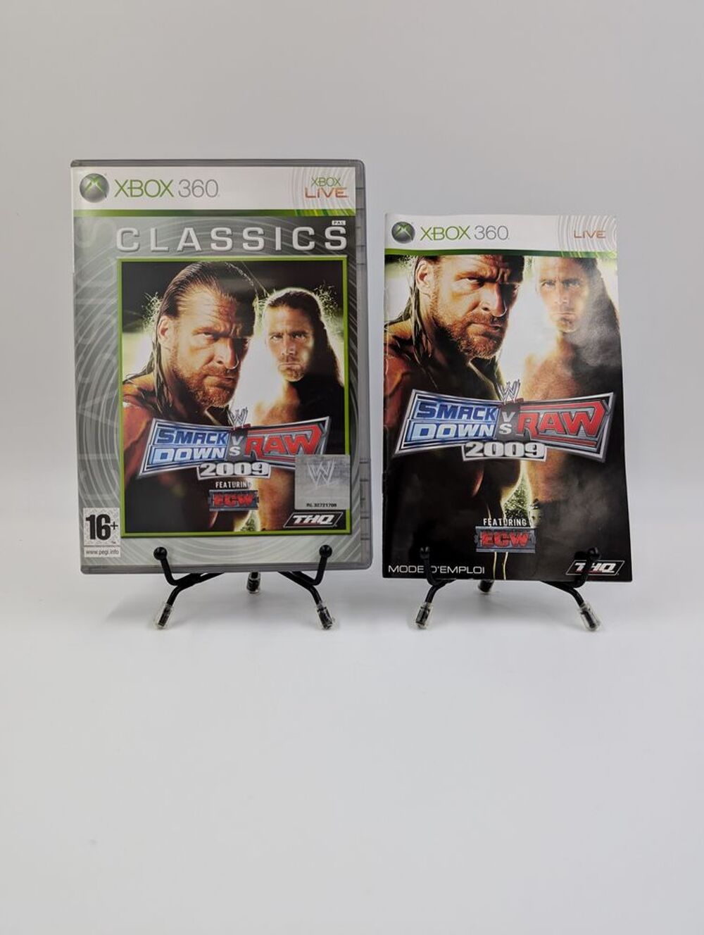 Jeu Xbox 360 SmackDown vs. Raw 2009 (Classics) complet Consoles et jeux vidéos