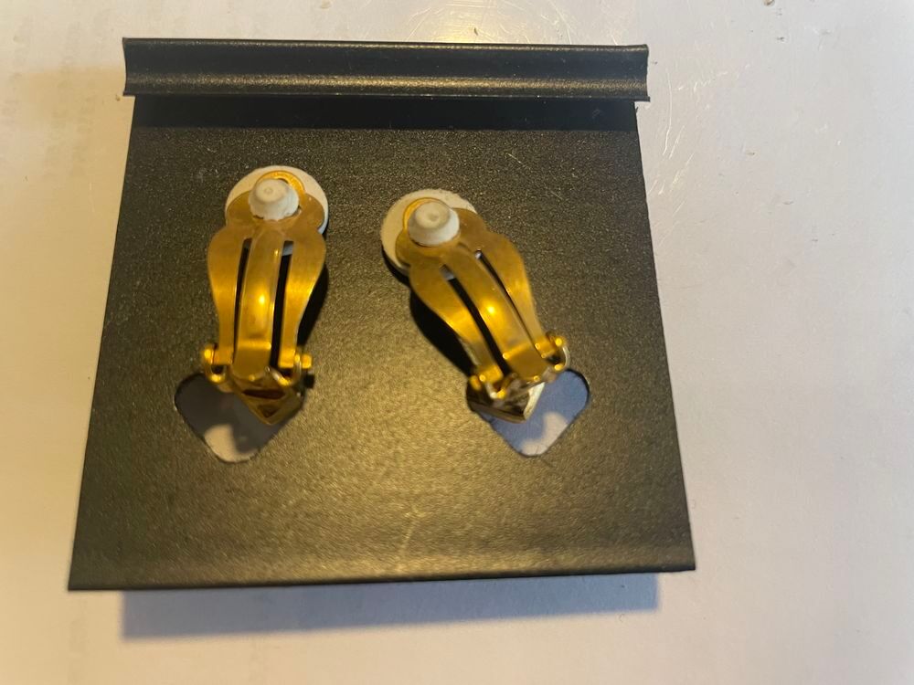 BO Clip dor&eacute; + c?ur &eacute;mail rouge Sonia Rykiel Bijoux et montres
