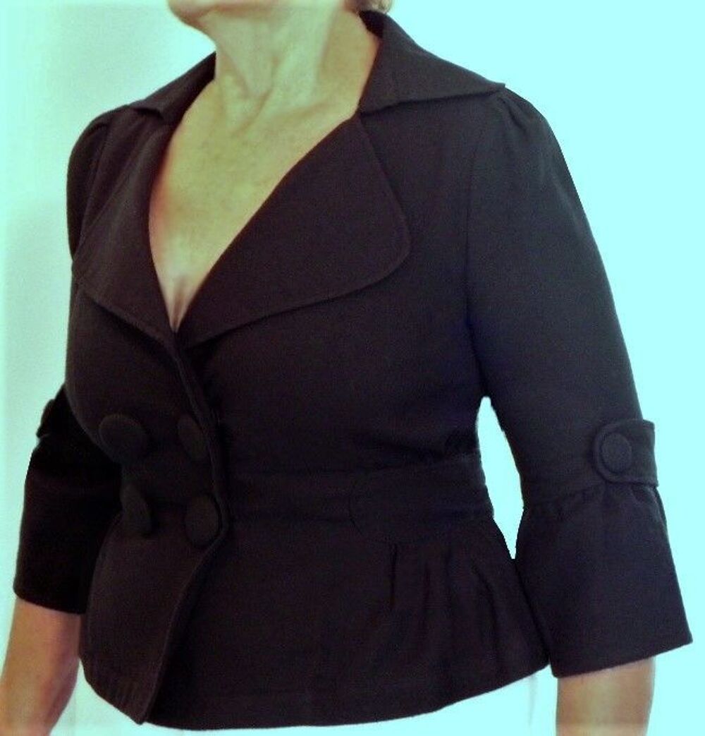 Veste Femme, Taille L (40) noire Vêtements