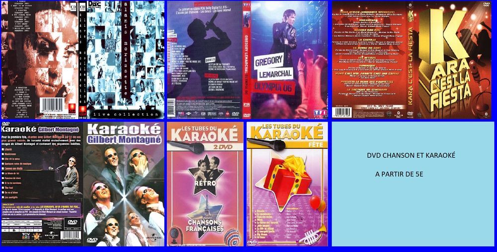 38 DVD et 1 Blu-ray DVD et blu-ray