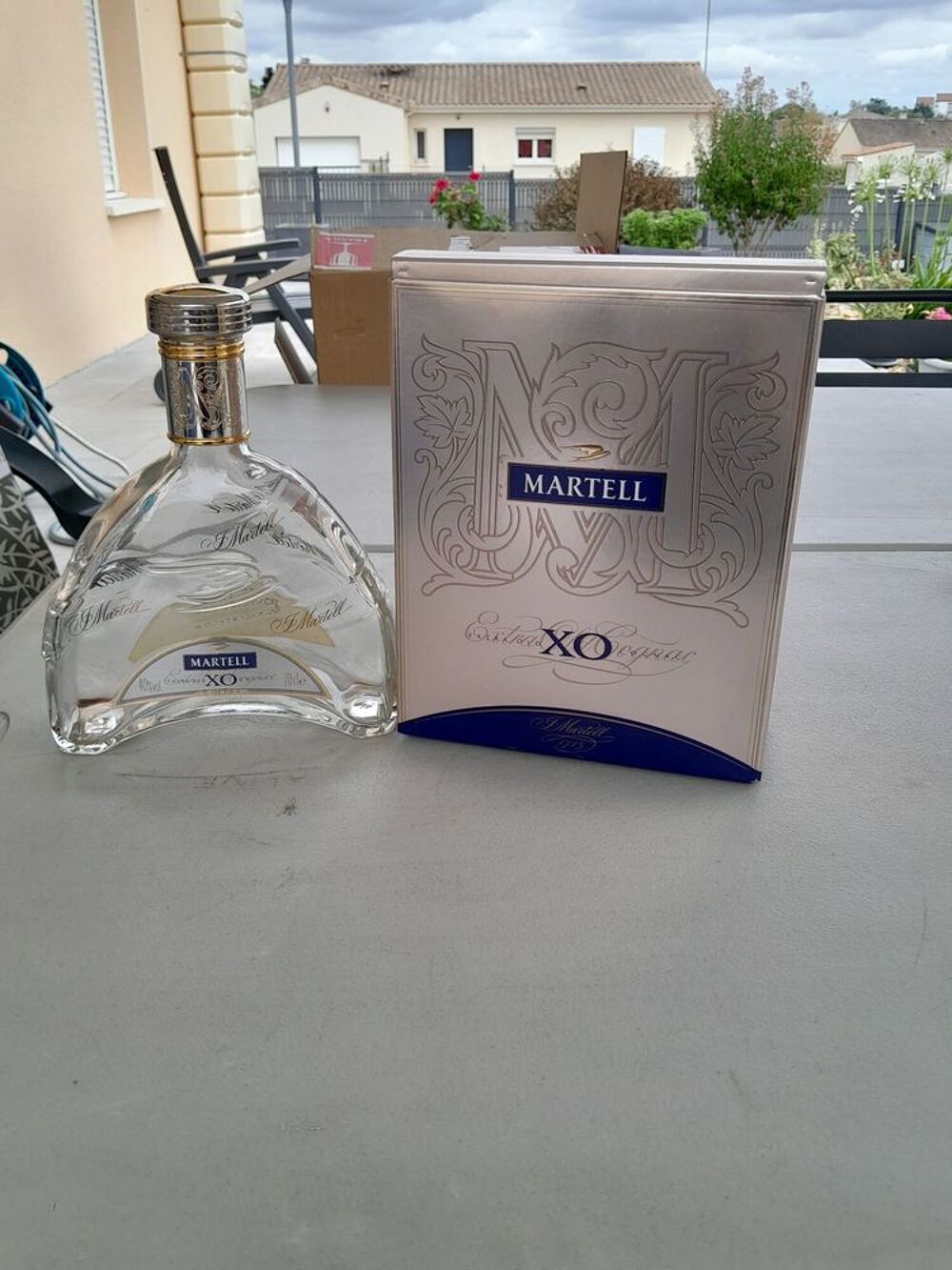 CARAFE VIDE MARTELL TEL / 0627473514 