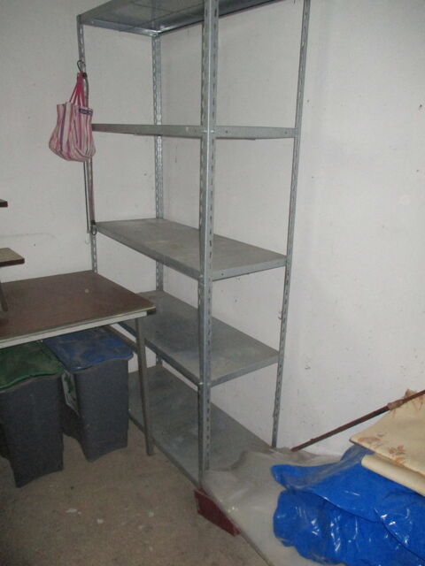 Rayonnage 5 tagres de 1,88 m de Haut 35 Lisses (91)