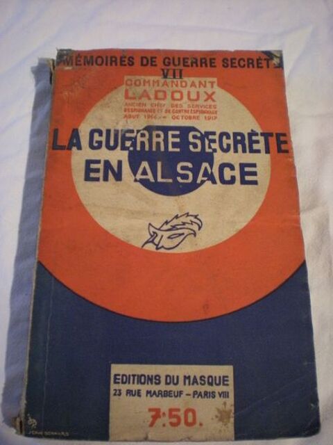 la guerre secrte en alsace du commandant ladoux 2 Bailleau-l'vque (28)