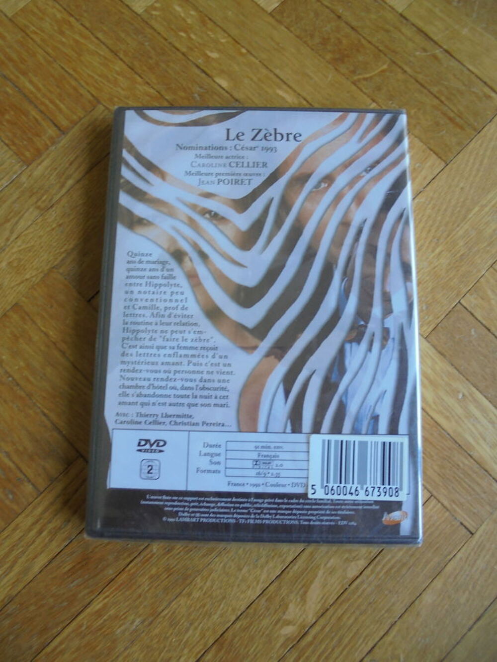 Le Z&egrave;bre DVD et blu-ray