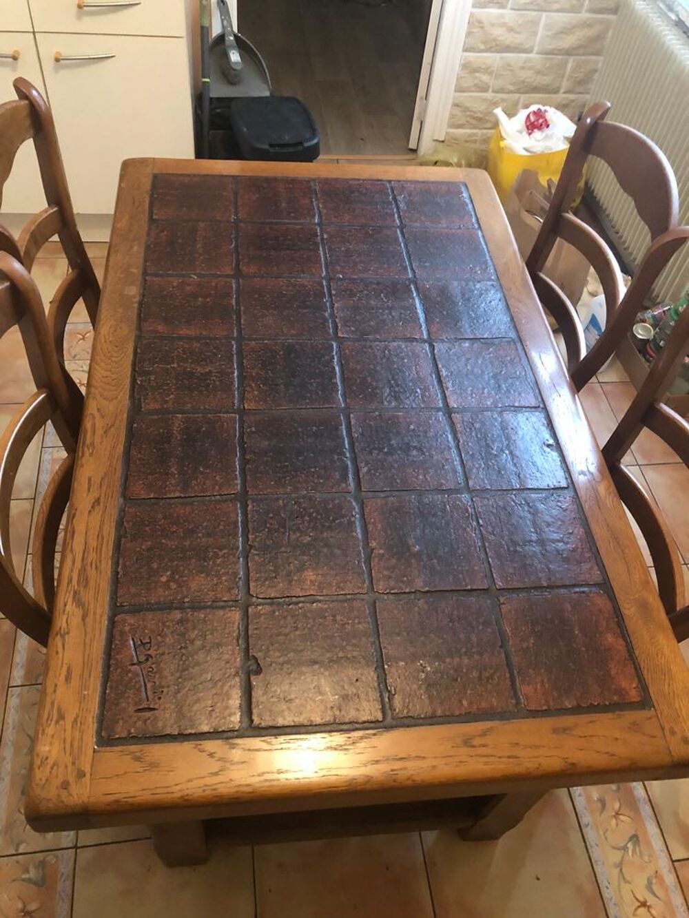 table + 4 chaises Meubles