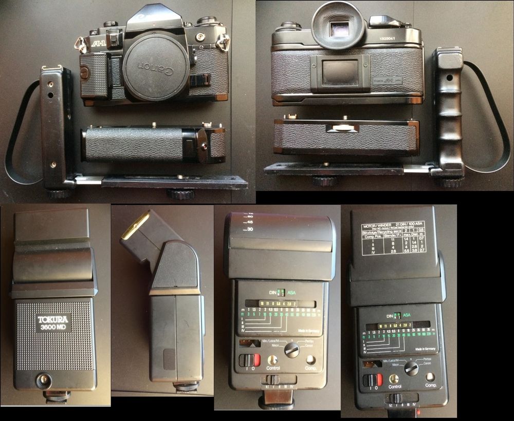 Appareil photo argentique CANON A 1 Photos/Video/TV