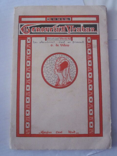 livre écrit en breton JENOVEFA KONTEZ A VRABAN 26 Brest (29)