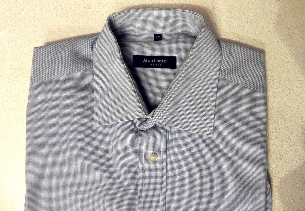 Chemise Jean CHATEL taille M ( 39 ) Vêtements