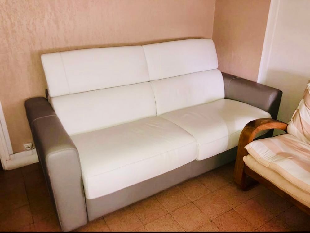 Divan en cuir convertible Meubles