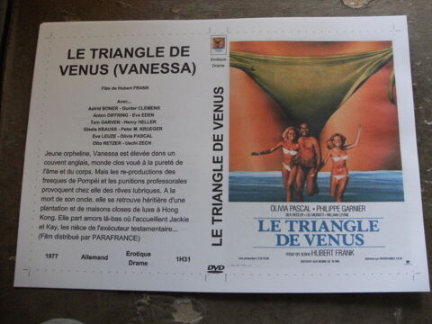 Rare film :   Le triangle de venus   40 Saint-Médard-en-Jalles (33)