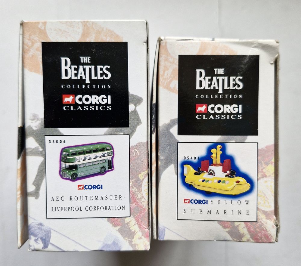 THE BEATLES COLLECTION Bus a imp&eacute;riale &amp; Yellow Submarine Jeux / jouets