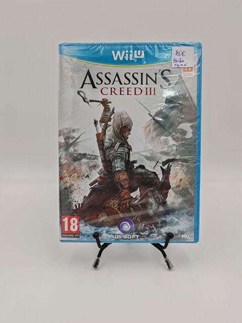 Jeu Nintendo Wii U Assassin's Creed III (3) neuf blister 26 Vulbens (74)