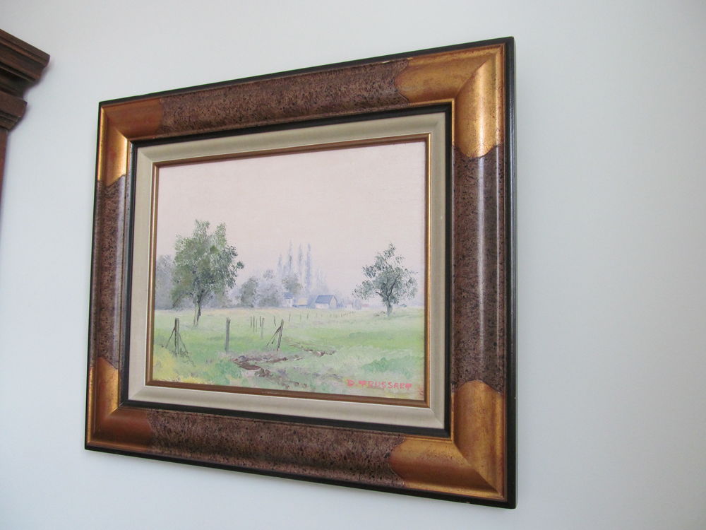 Tableau de D. TRUSSART (1948...) Décoration