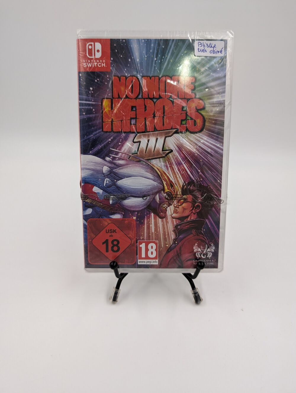 Jeu Nintendo Switch No More Heroes 3 neuf sous blister Consoles et jeux vidéos