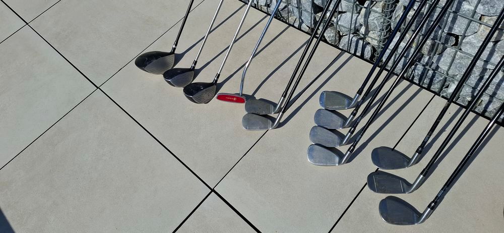 Clubs de golf + sac de transport Sports