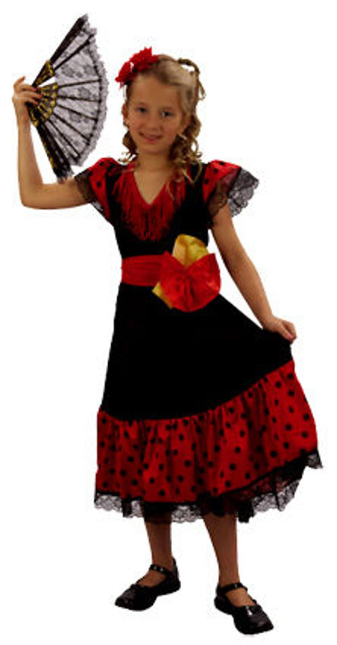 Deguisement costume Danseuse Espagnole 4-6 ans 20 Fontenay-sous-Bois (94)