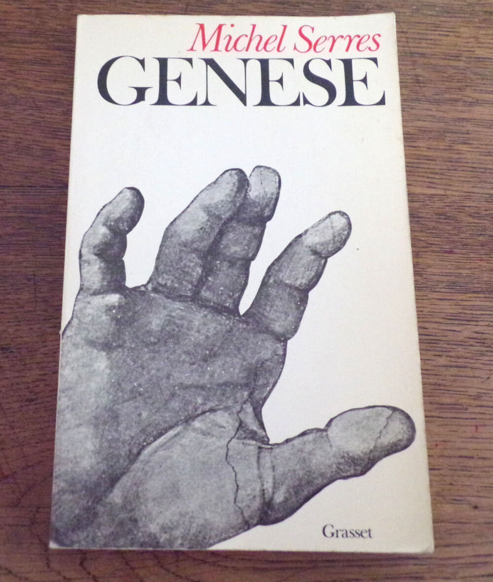 Genese Michel Serres &eacute;dition Grasset 1981 222 Livres et BD