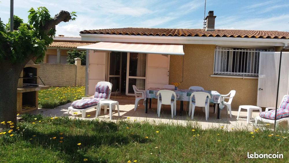   Maison+studio climatisé et jardin,30m de la plage,Vias-Plage Languedoc-Roussillon, Vias (34450)