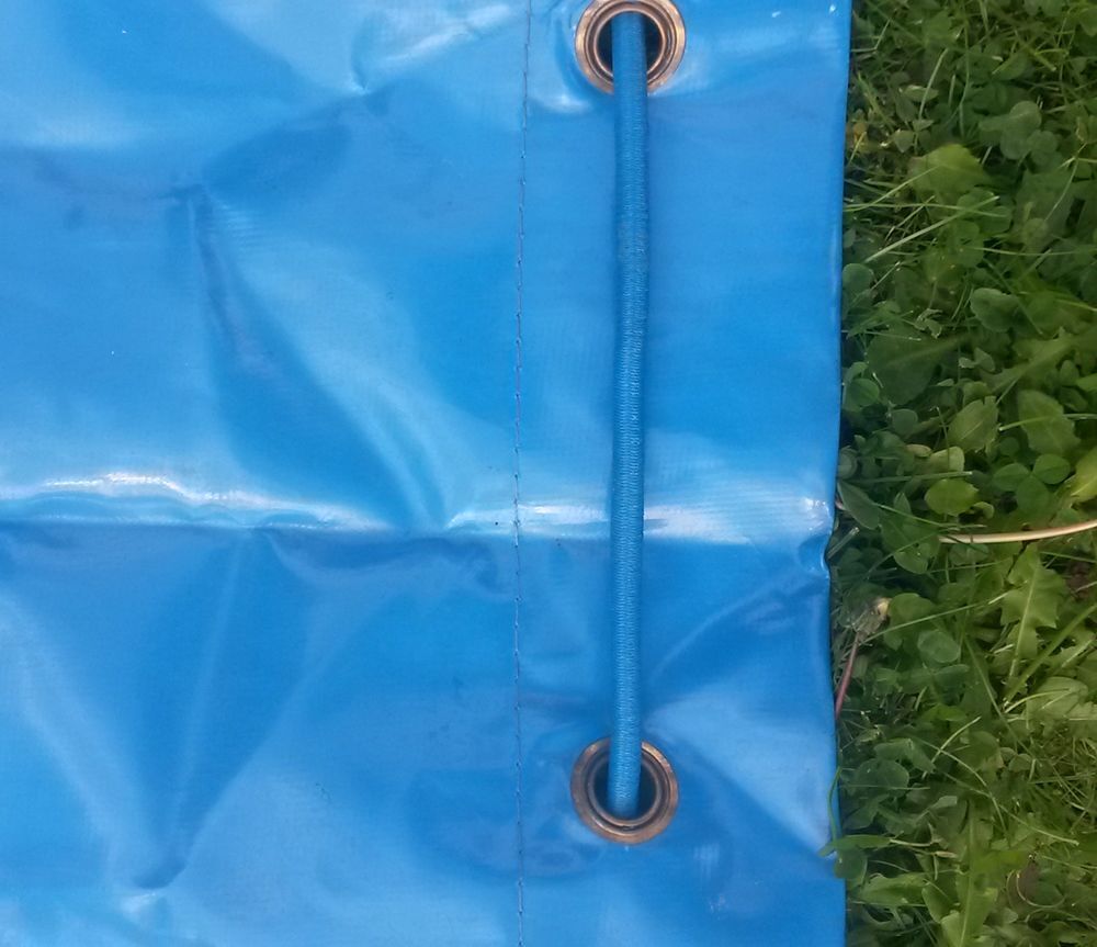 B&acirc;che hivernage double face piscine octogonale hors sol Jardin