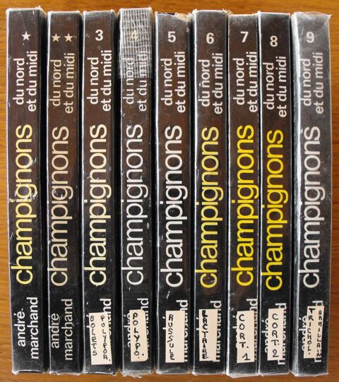  collection compl�te 
CHAMPIGNONS DU NORD ET DU MIDI Camors (56)