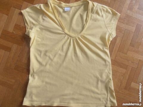 Tee-shirt Camaïeu jaune (V6) 2 Tours (37)