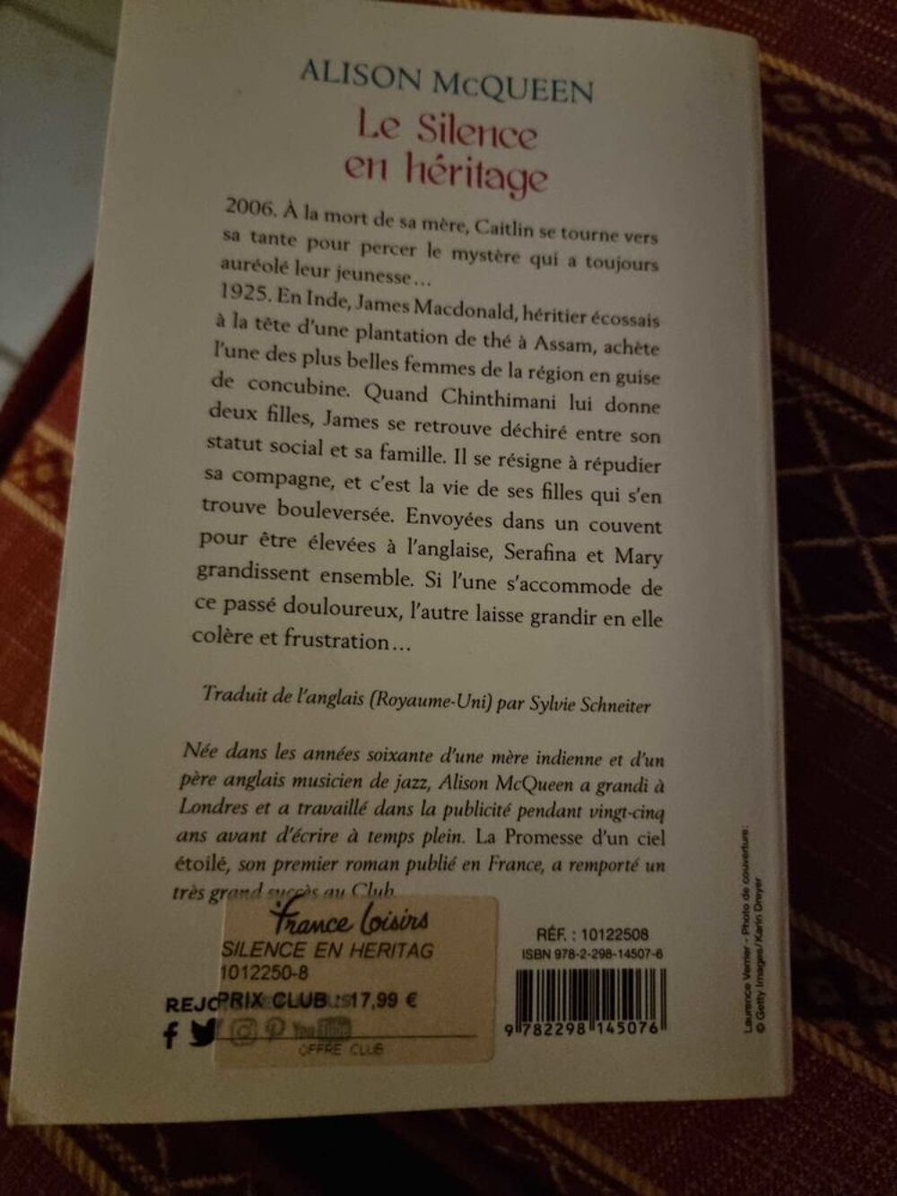 Livre de Alison McQueen Livres et BD