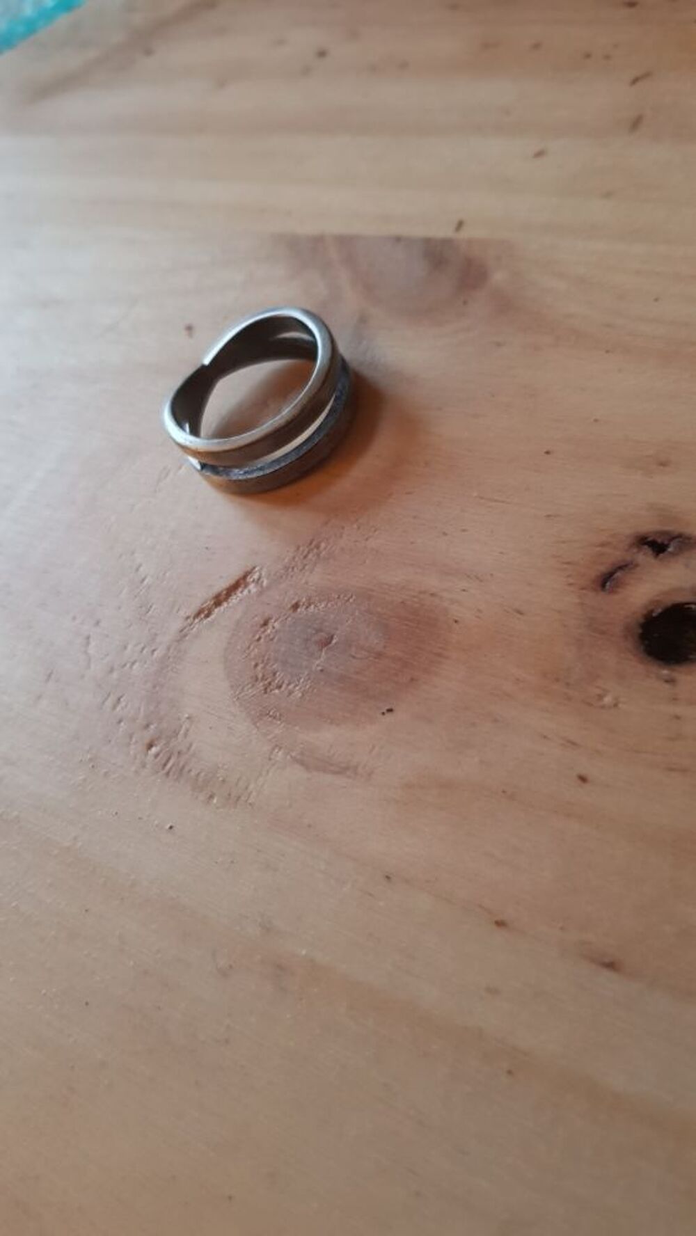 bague homme en acier Bijoux et montres