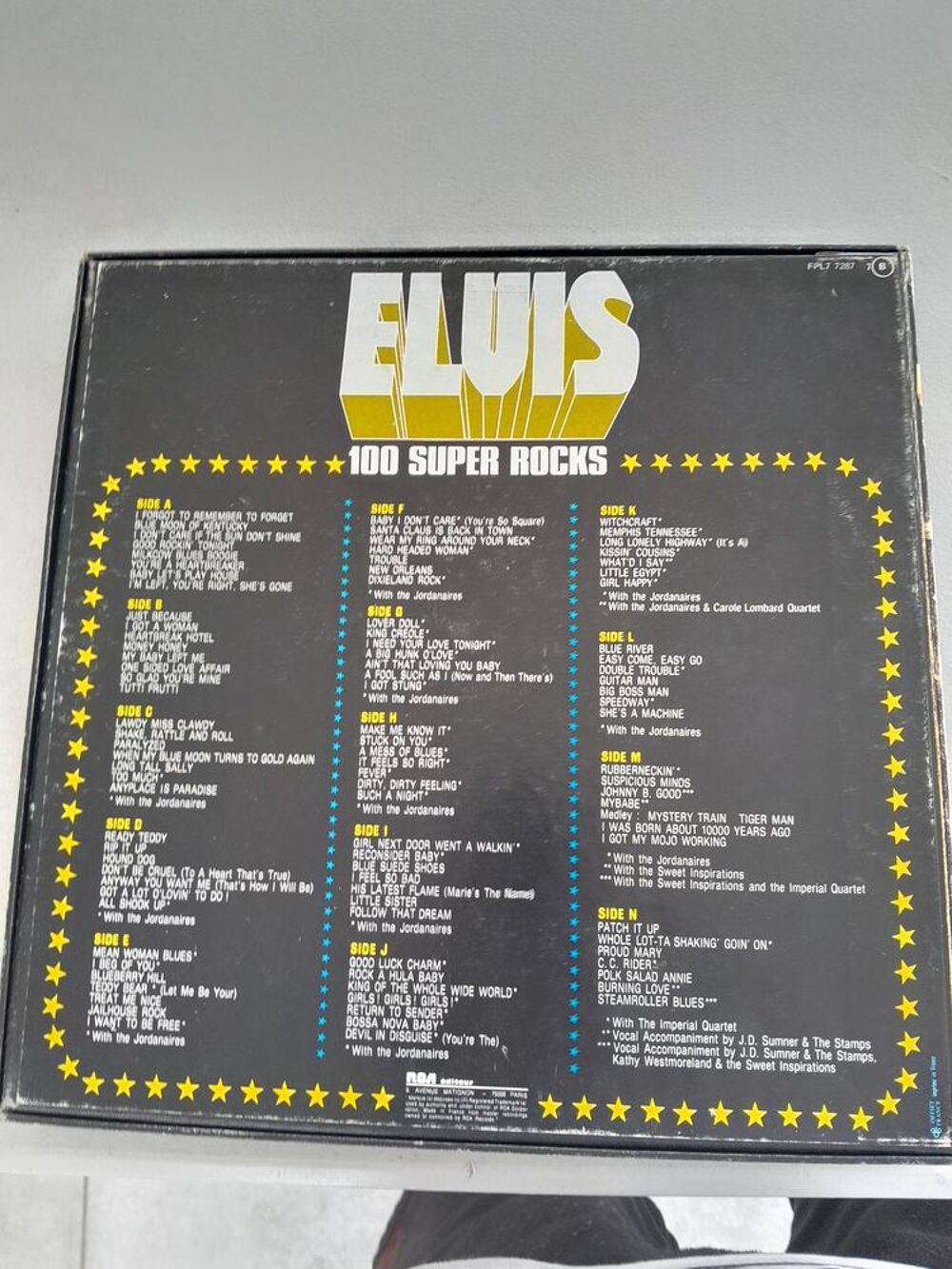 EVIS PRESLEY Album 7 vinyle t&eacute;l&eacute;phoner au 0627473514 CD et vinyles
