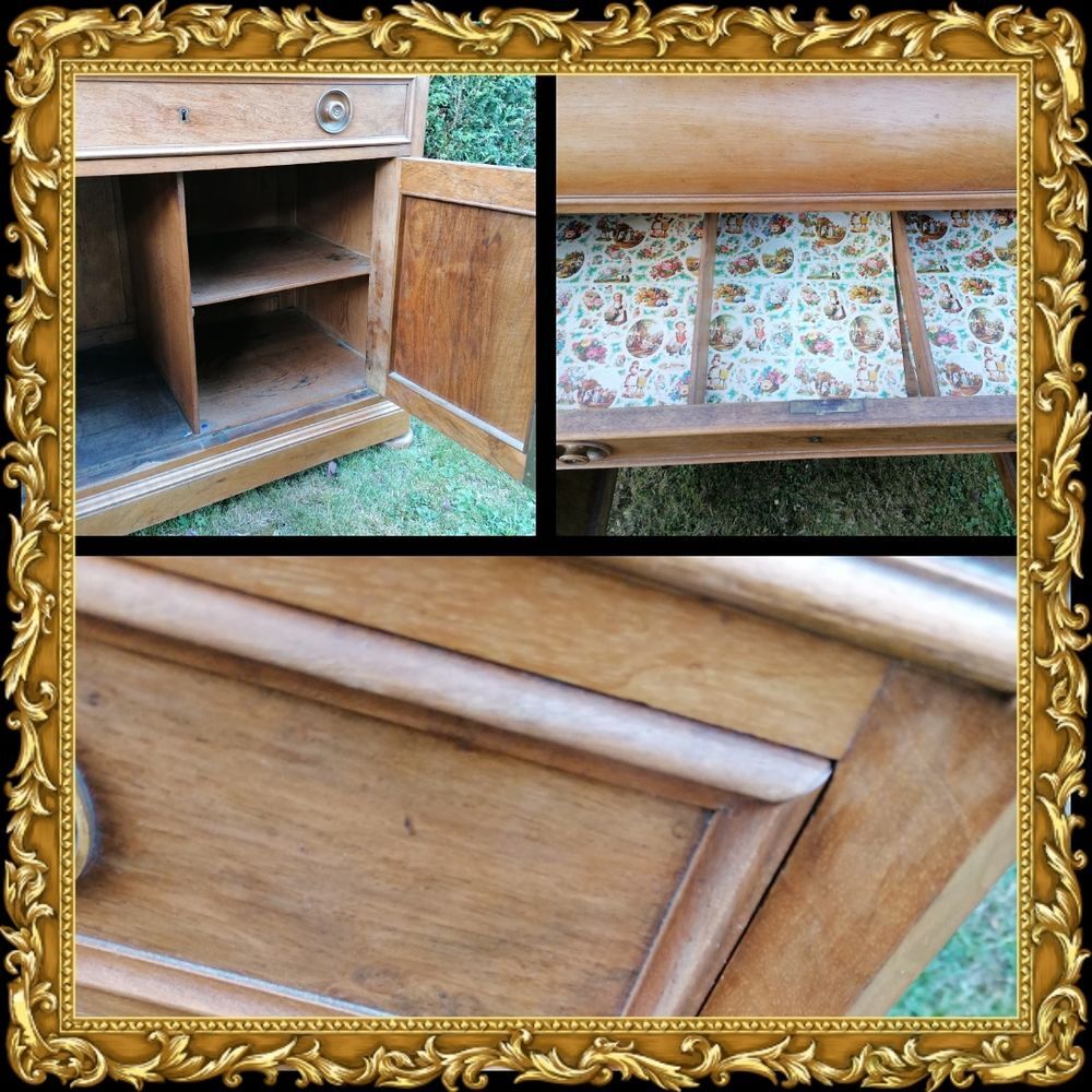 Commode de toilette d'&eacute;poque de style Louis-Philippe Meubles