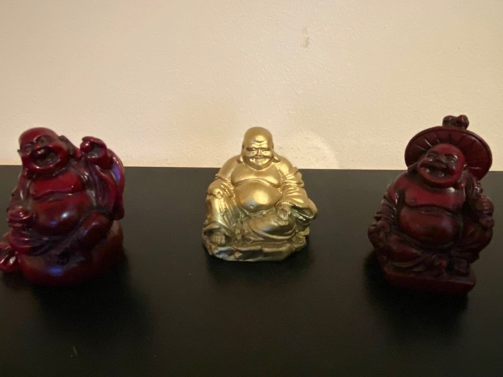 lot de bouddha rieur neuf Décoration