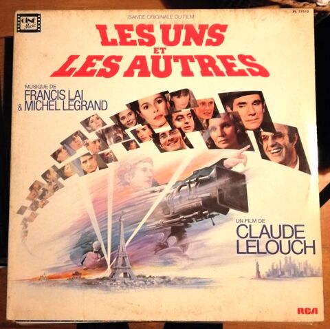 LP Francis LAI / Michel LEGRAND : B.O. Les uns et les autres 7 Argenteuil (95)