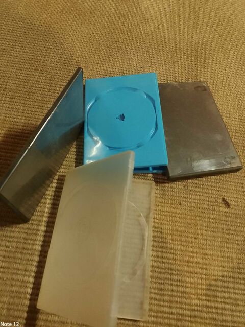 bote de DVD vide lot de 5 pices + 1 gratuite (6), remise en main propre 1 Chbons (38)