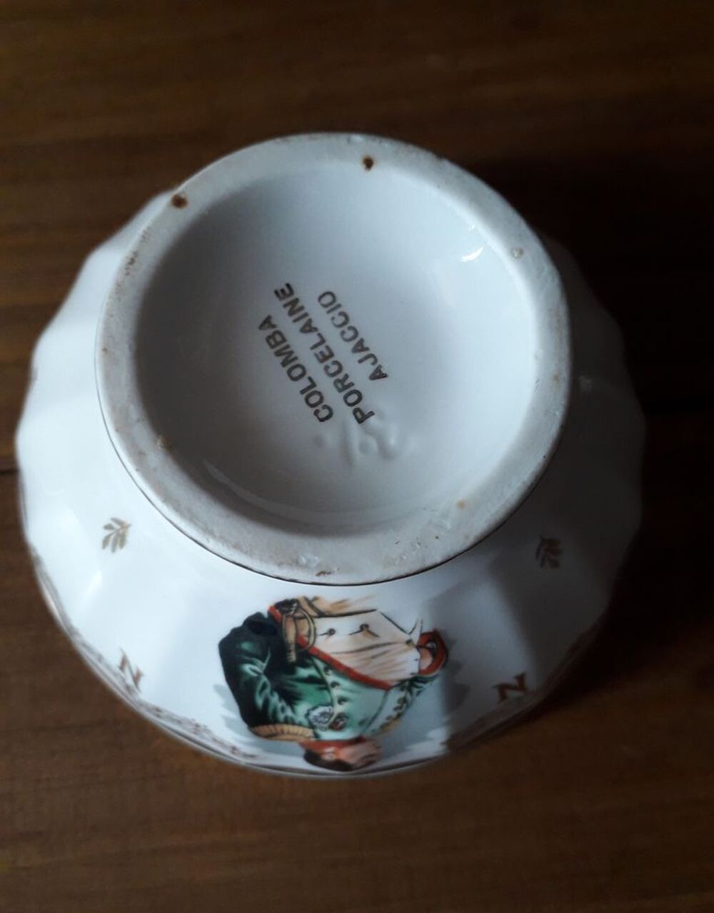 Petits bols en porcelaine : Napol&eacute;on et Jos&eacute;phine 