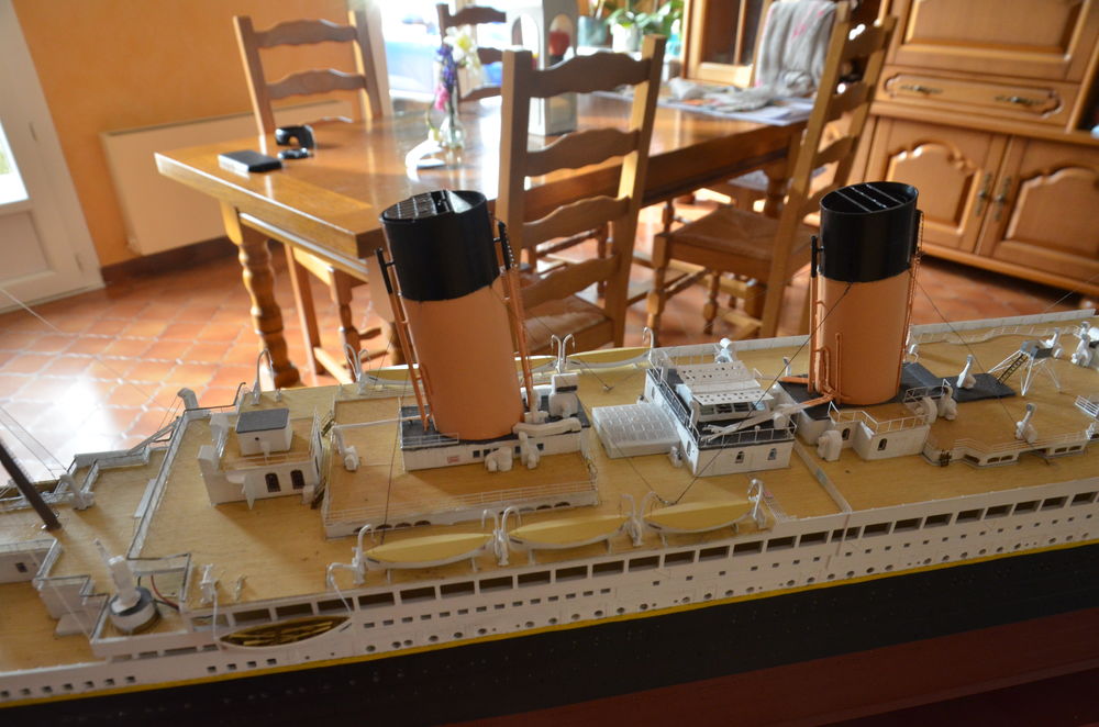 Maquette RMS Titanic Trumpeter au 1/200&egrave;me 