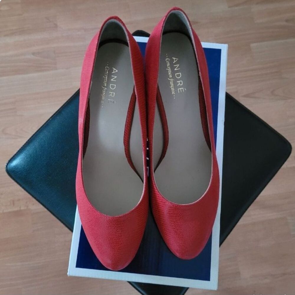 Escarpins ANDRE rouge Chaussures