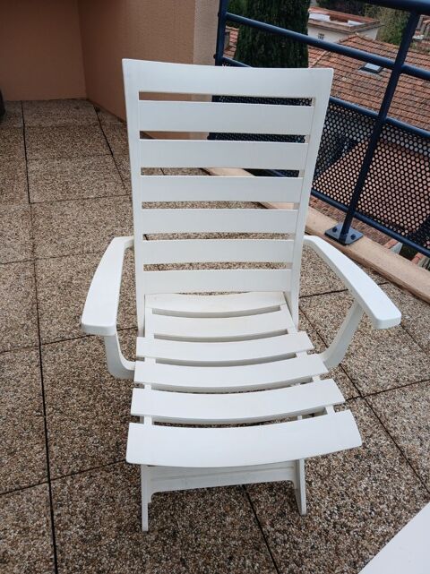 2 FAUTEUILS DE JARDIN PLIABLES Martigues (13)