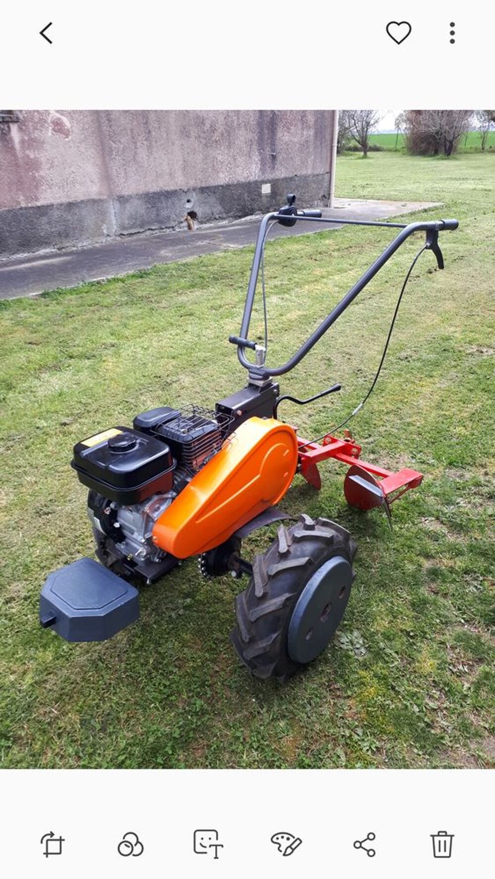 motoculteur husqvarna Jardin