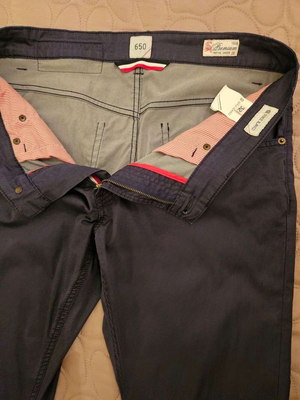 Chinos Serge Blanco Vêtements