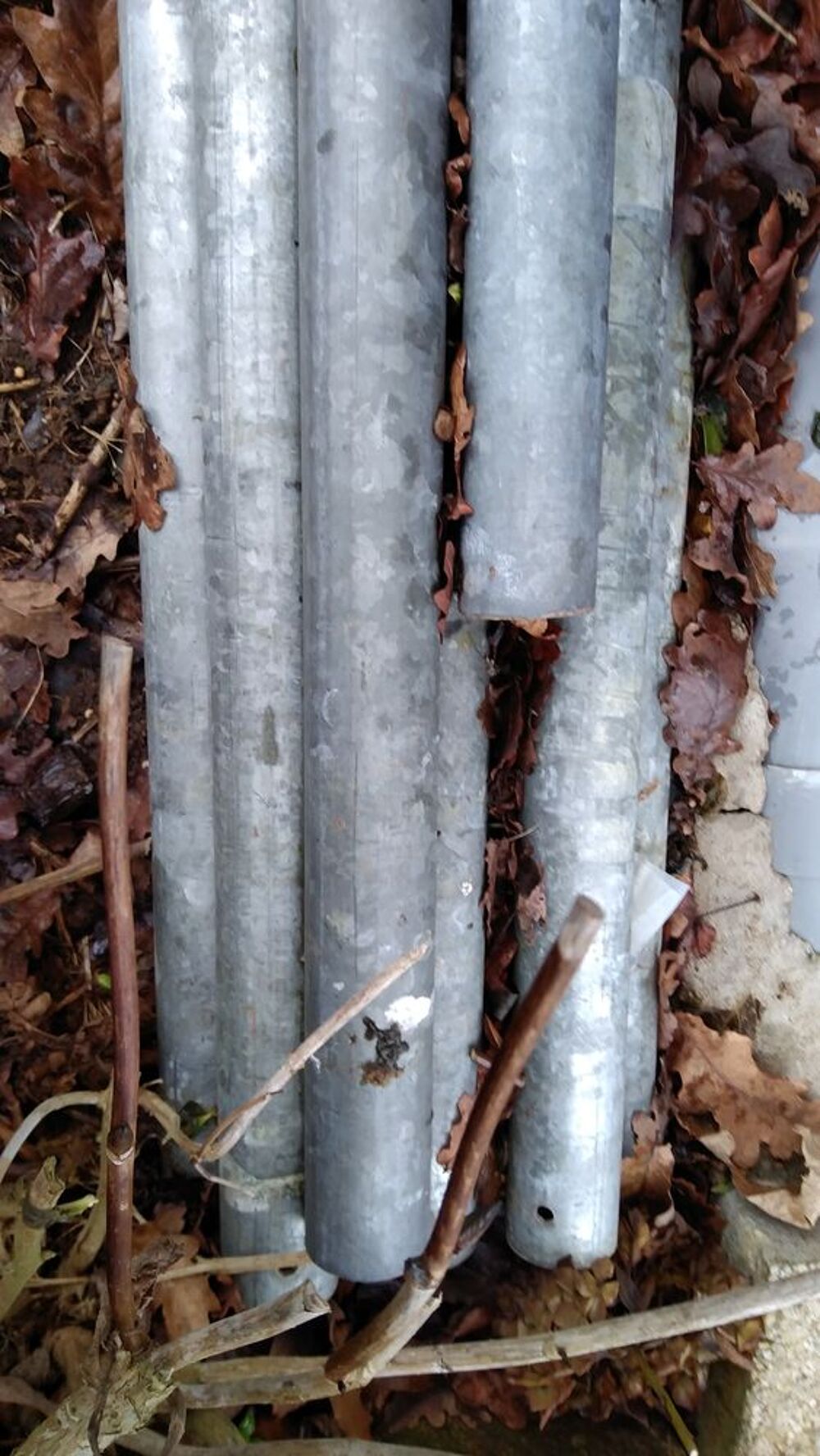 Tube galva + b&acirc;che Bricolage